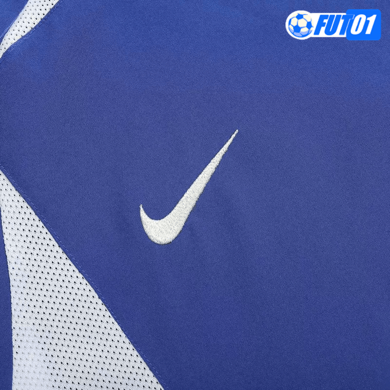 Camiseta Retro Brasil Away 2002 Azul