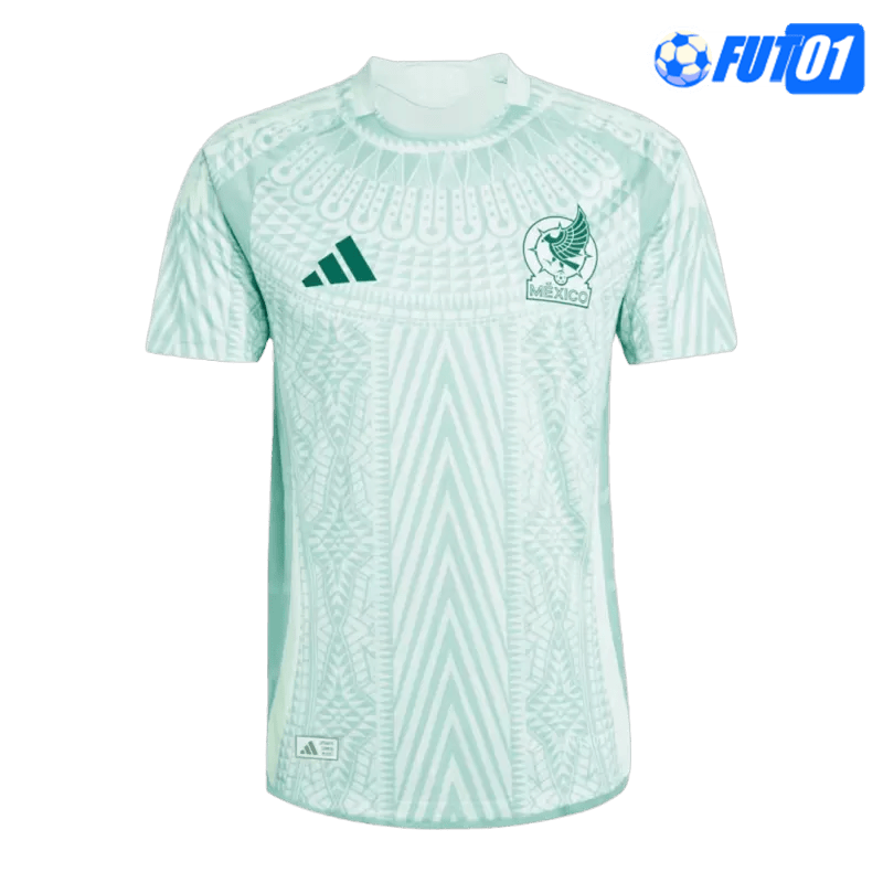Camiseta Mexico Away 2024 Versión Jugador Linen Green