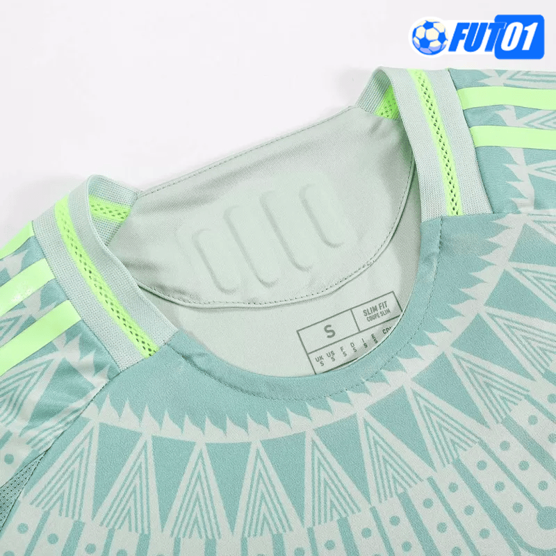 Camiseta Mexico Away 2024 Versión Jugador Linen Green