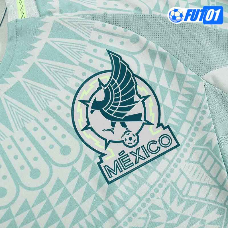 Camiseta Mexico Away 2024 Versión Jugador Linen Green
