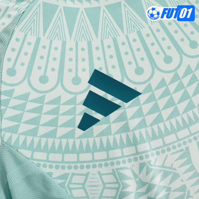 Camiseta Mexico Away 2024 Versión Jugador Linen Green