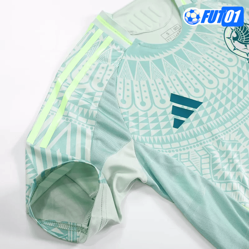 Camiseta Mexico Away 2024 Versión Jugador Linen Green