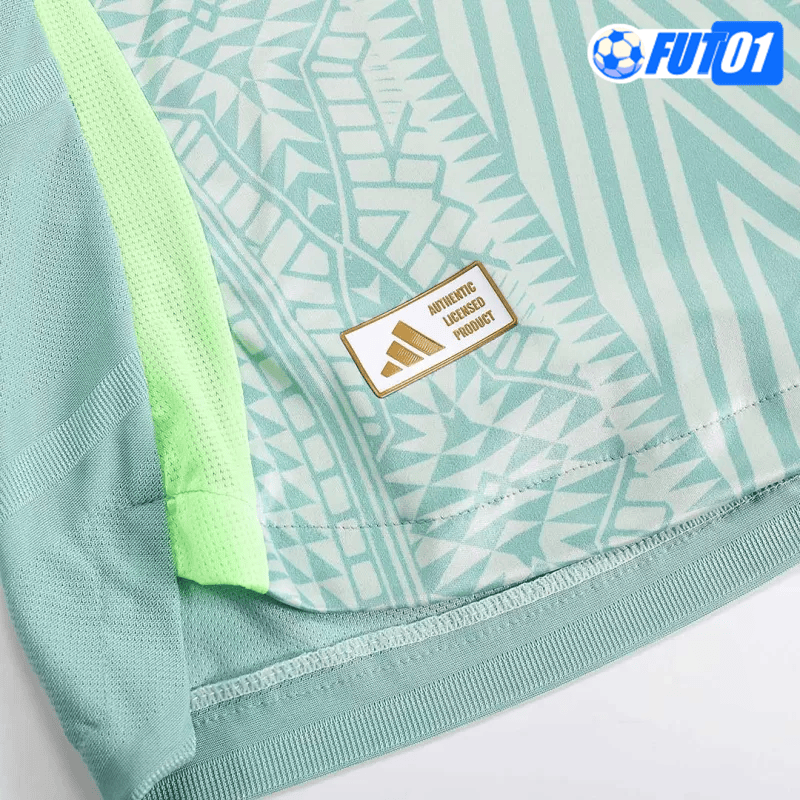 Camiseta Mexico Away 2024 Versión Jugador Linen Green