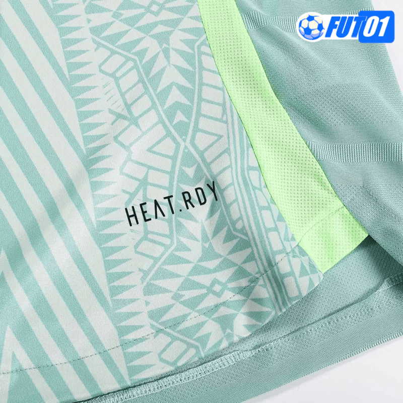 Camiseta Mexico Away 2024 Versión Jugador Linen Green