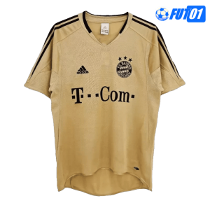 Camiseta Retro Bayern Munich Away 2004/05 Amarillo