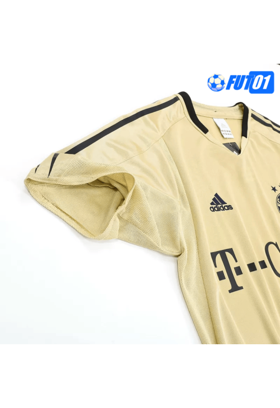 Camiseta Retro Bayern Munich Away 2004/05 Amarillo