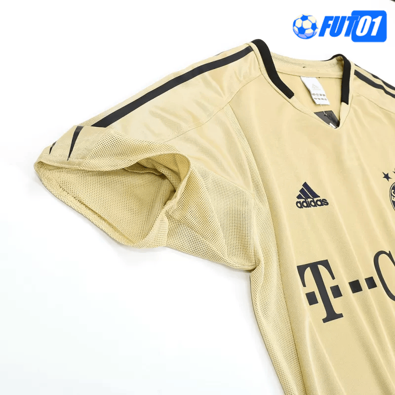 Camiseta Retro Bayern Munich Away 2004/05 Amarillo