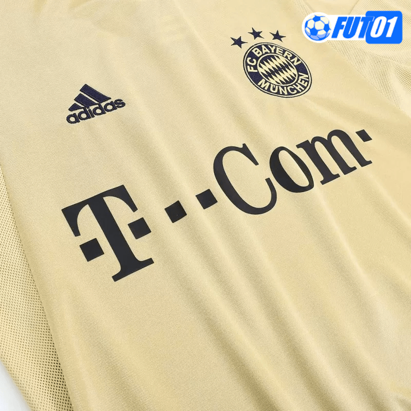 Camiseta Retro Bayern Munich Away 2004/05 Amarillo