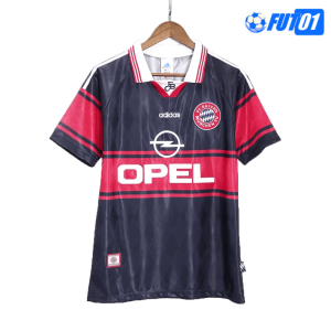 Camiseta Retro Bayern Munich Home 1997/99 Negro