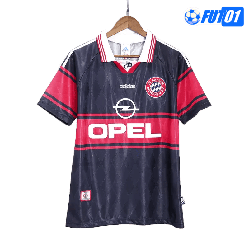 Camiseta Retro Bayern Munich Home 1997/99 Negro