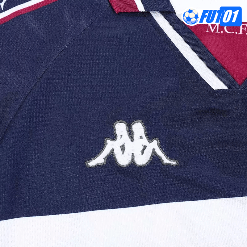 Camiseta Retro Manchester City Away 1997/98 Azul/Blanco