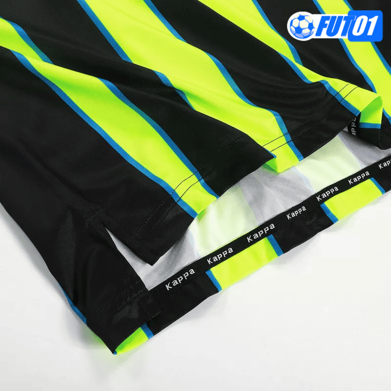 Camiseta Retro Manchester City Away 1998/99 Negro/Amarillo