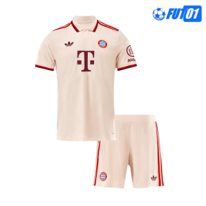 Camiseta Bayern Munich Third 2024/2025 Niño Beige