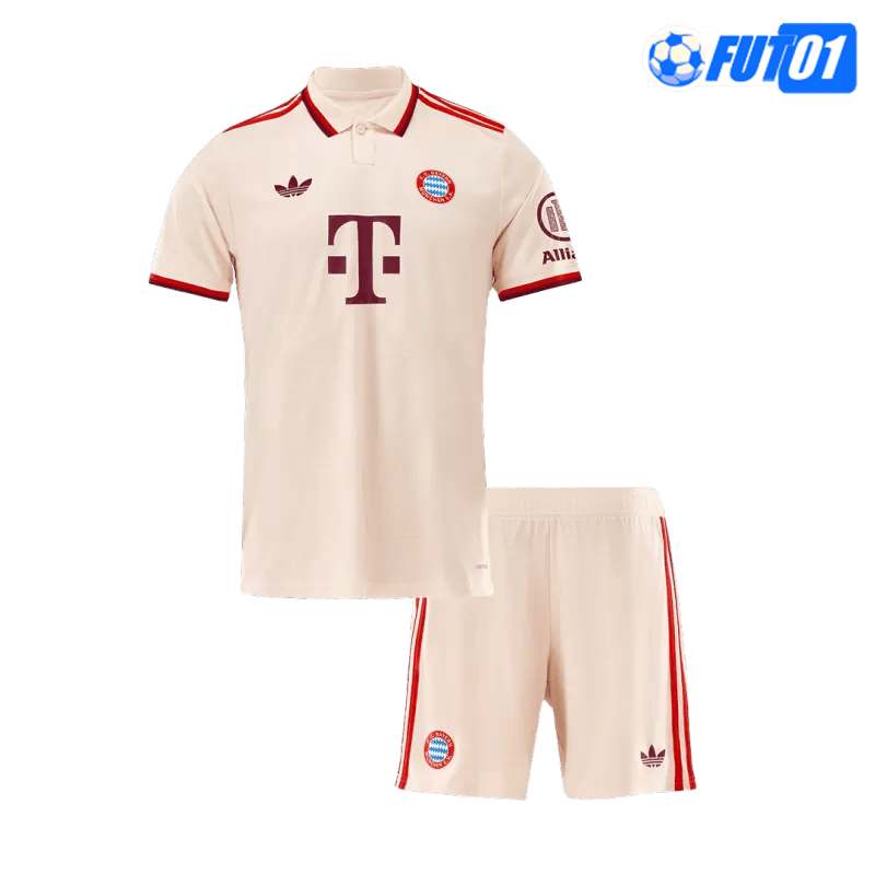 Camiseta Bayern Munich Third 2024/2025 Niño Beige