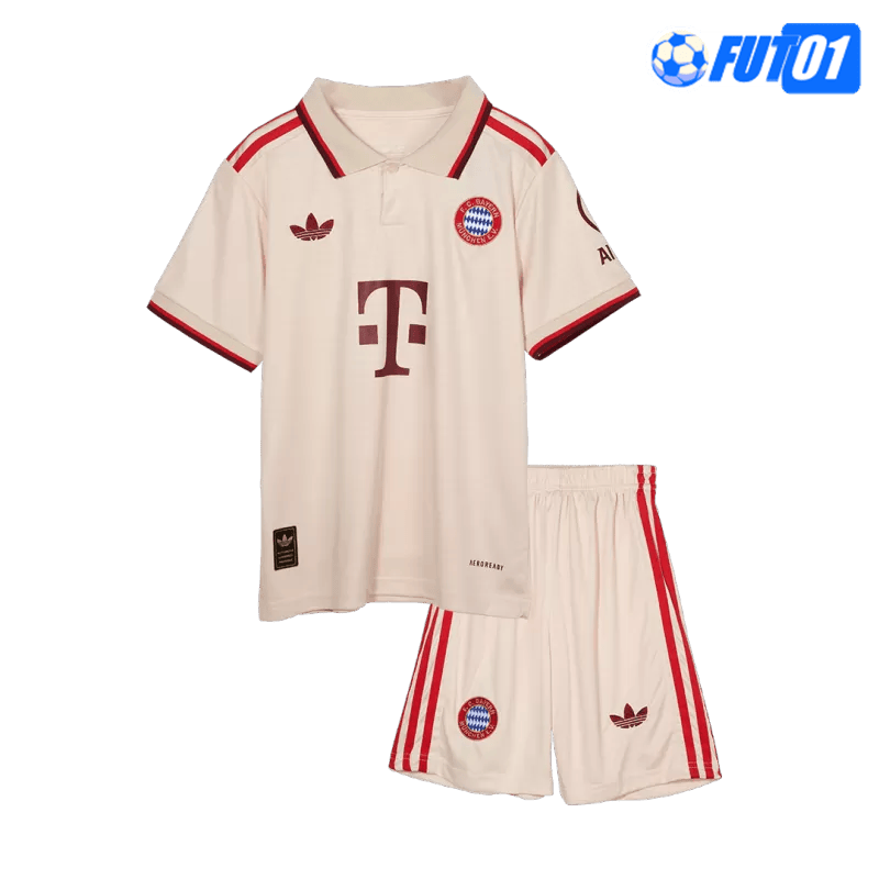 Camiseta Bayern Munich Third 2024/2025 Niño Beige