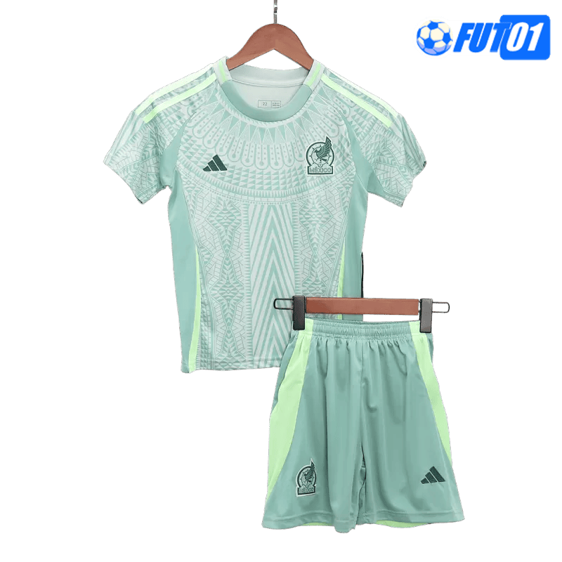 Camiseta Mexico Away 2024 Niño Linen Green