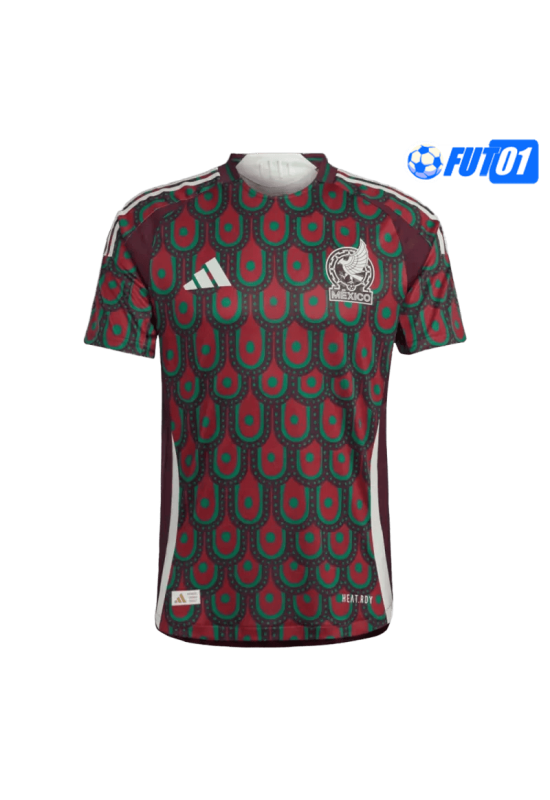 Camiseta Mexico Home 2024 Versión Jugador Rojo