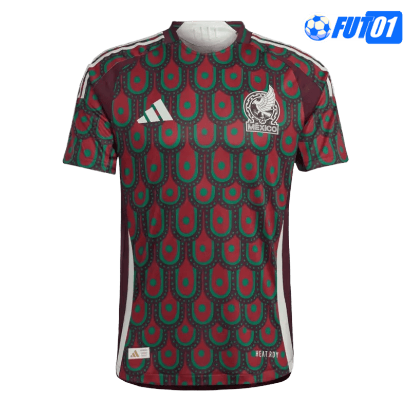 Camiseta Mexico Home 2024 Versión Jugador Rojo