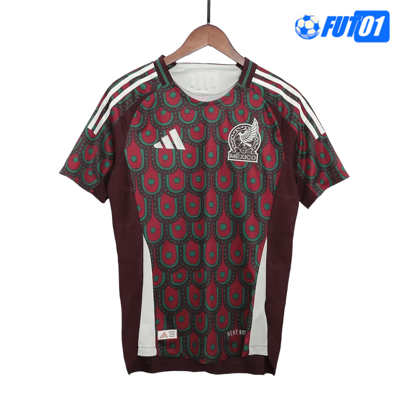 Camiseta Mexico Home 2024 Versión Jugador Rojo