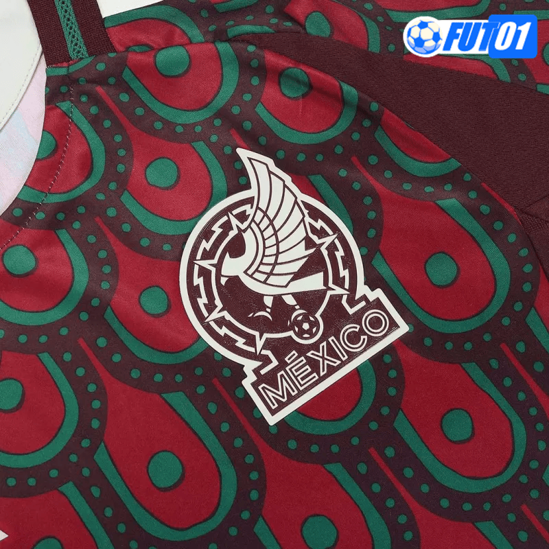 Camiseta Mexico Home 2024 Versión Jugador Rojo