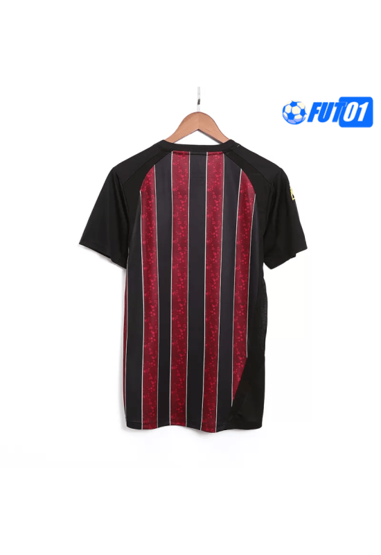 Camiseta Retro Manchester City Away 2008/09 Negro/Rojo