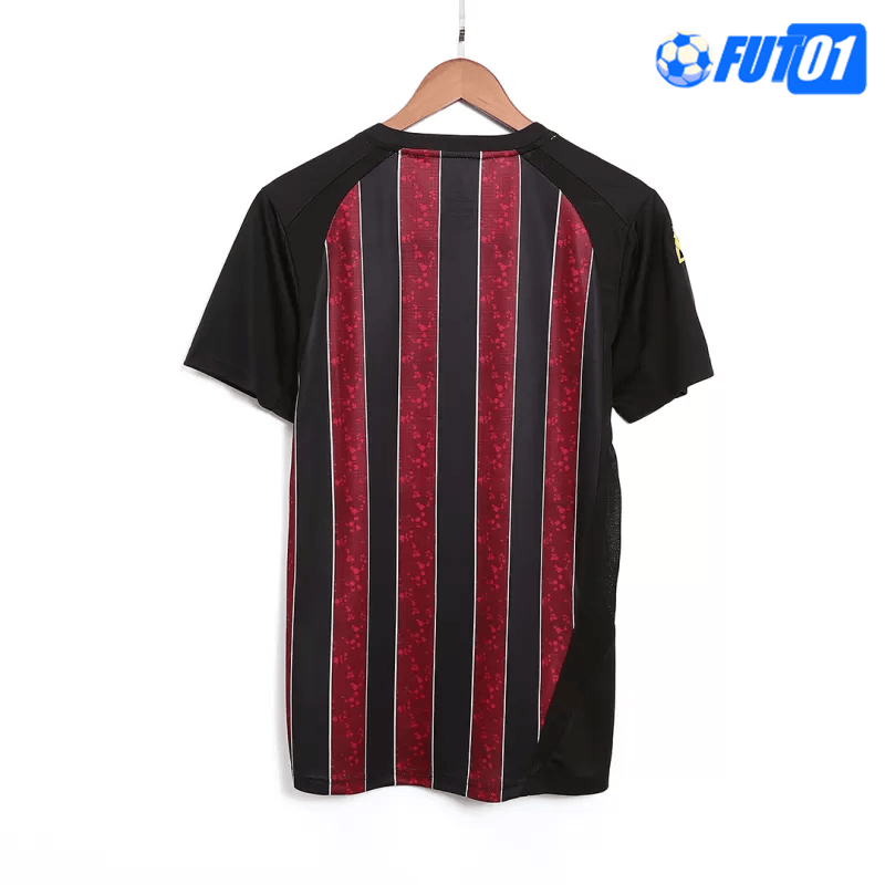 Camiseta Retro Manchester City Away 2008/09 Negro/Rojo