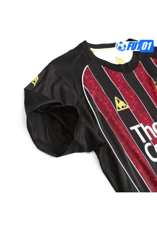 Camiseta Retro Manchester City Away 2008/09 Negro/Rojo