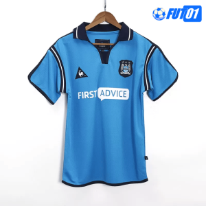 Camiseta Retro Manchester City Home 2002/03 Azul