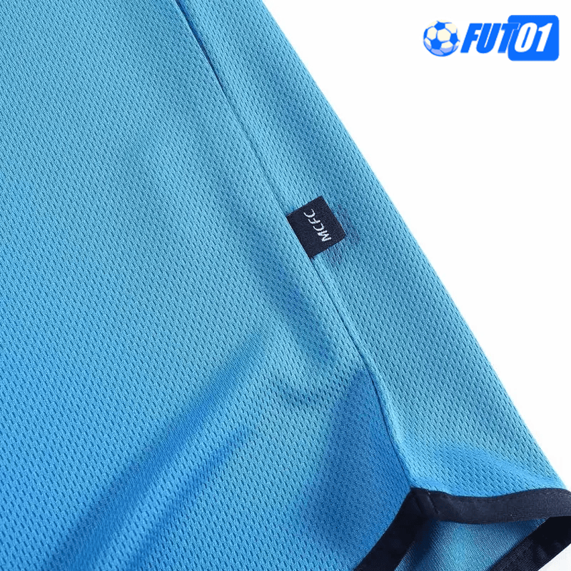 Camiseta Retro Manchester City Home 2002/03 Azul