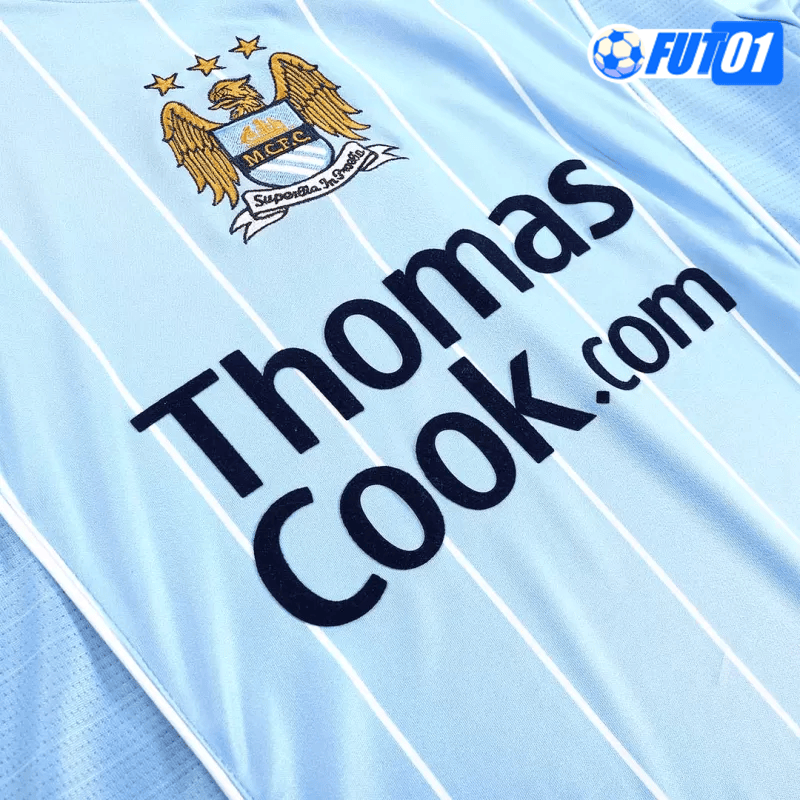 Camiseta Retro Manchester City Home 2007/08 Azul