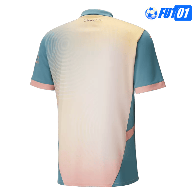 Camiseta Manchester City 4th 2024/2025 Amarillo