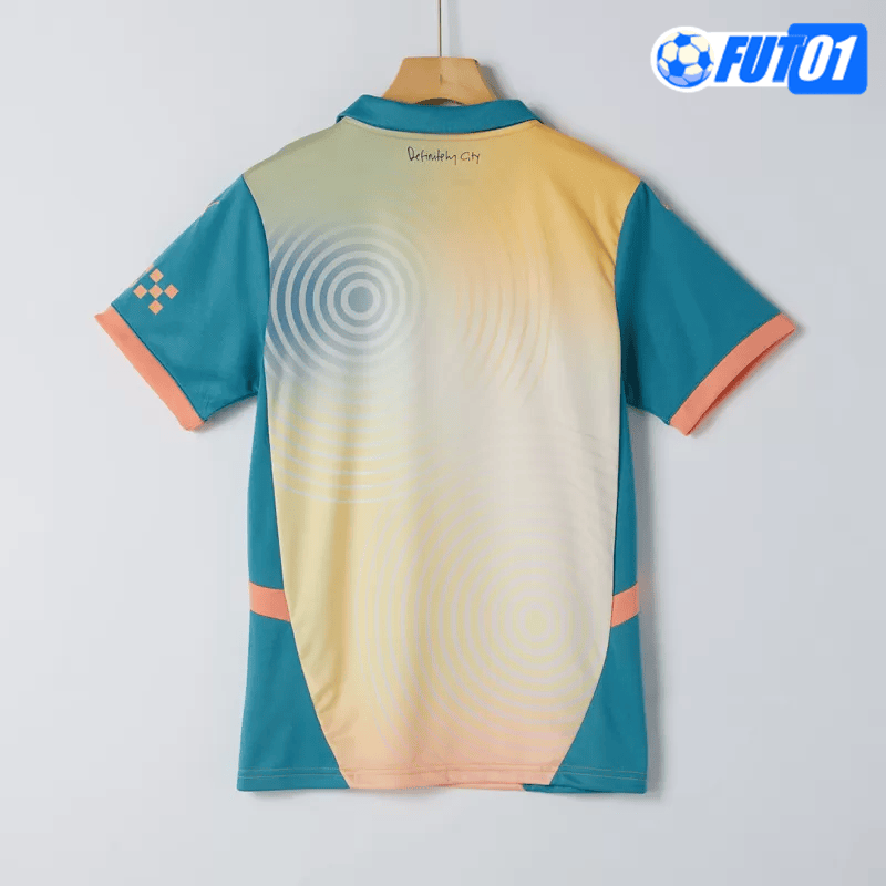 Camiseta Manchester City 4th 2024/2025 Amarillo