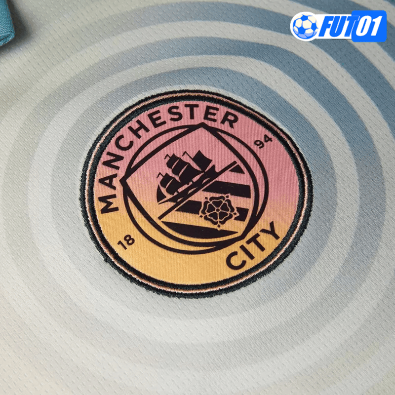 Camiseta Manchester City 4th 2024/2025 Amarillo
