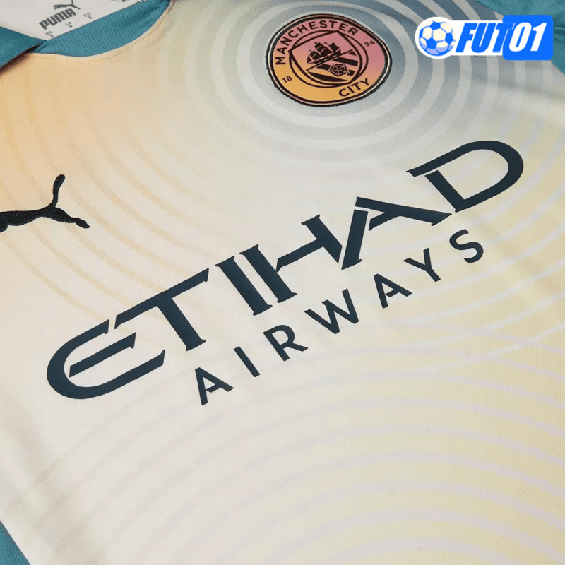 Camiseta Manchester City 4th 2024/2025 Amarillo