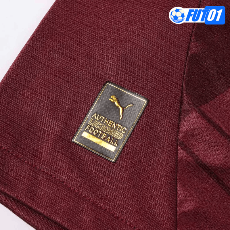 Camiseta Manchester City Third 2024/2025 Versión Jugador Rojo