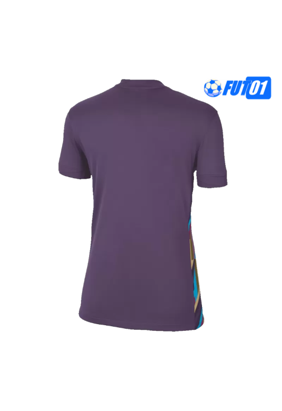 Camiseta Mujer Inglaterra Away 2024 Azul Marino
