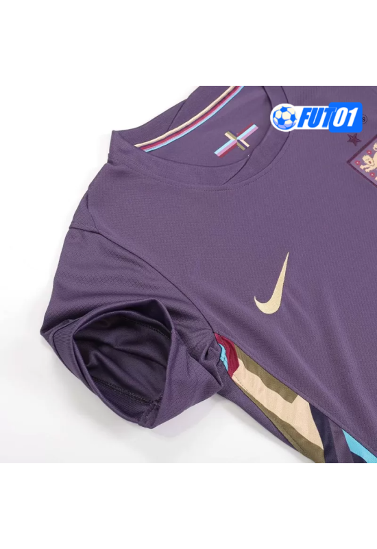 Camiseta Mujer Inglaterra Away 2024 Azul Marino