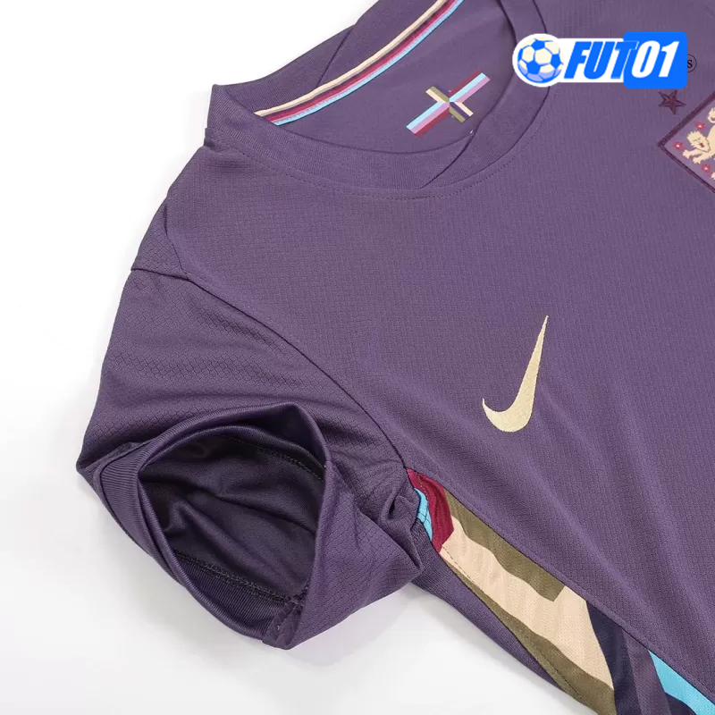 Camiseta Mujer Inglaterra Away 2024 Azul Marino
