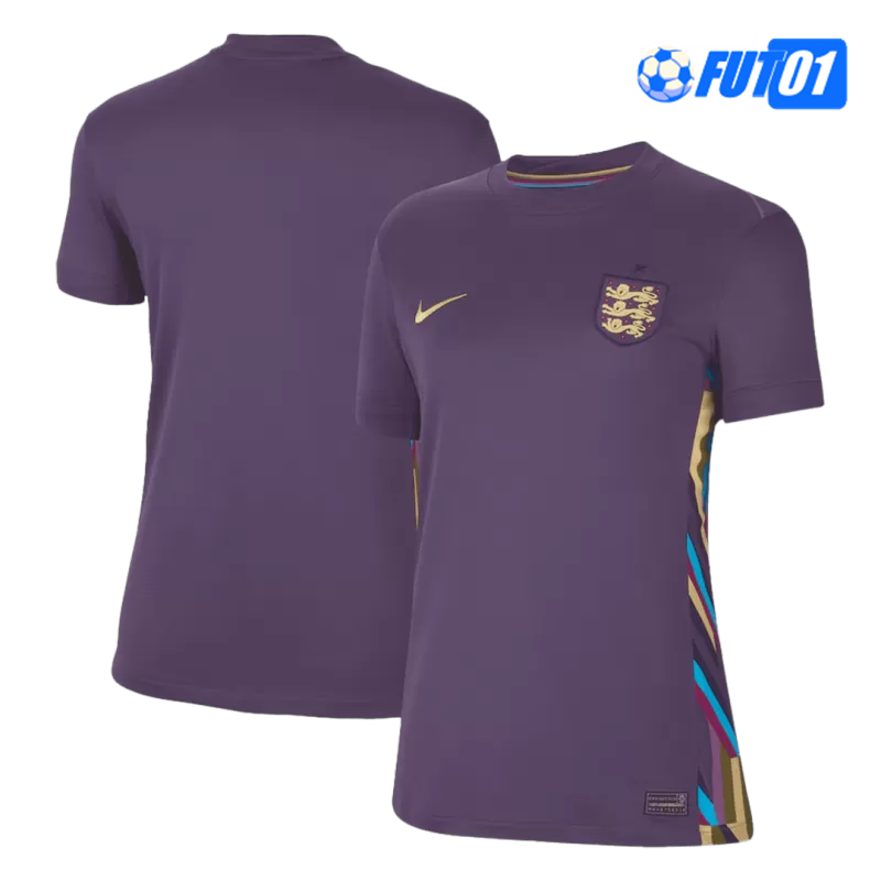 Camiseta Mujer Inglaterra Away 2024 Azul Marino