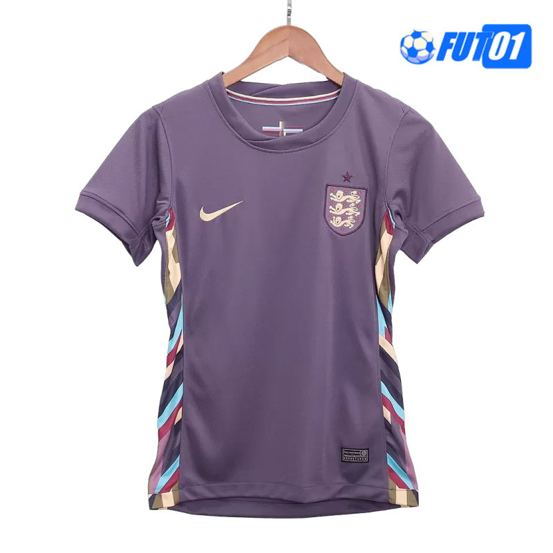 Camiseta Mujer Inglaterra Away 2024 Azul Marino