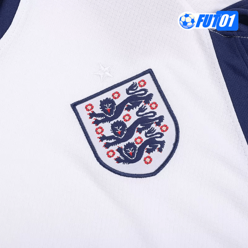 Camiseta Mujer Inglaterra Home 2024 Blanco