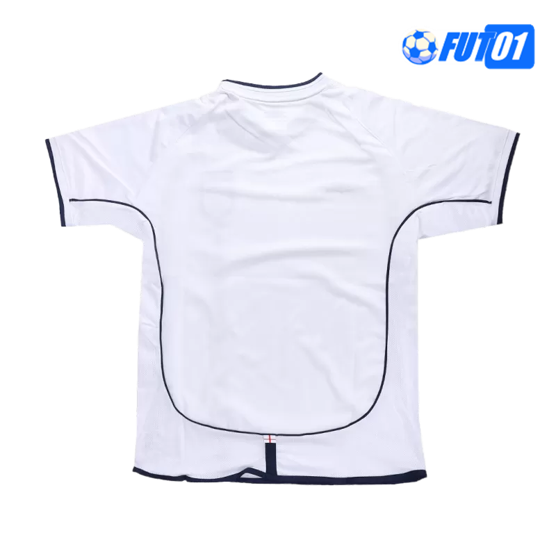 Camiseta Retro Inglaterra Home 2002 Blanco