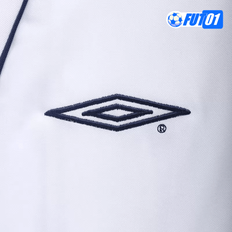 Camiseta Retro Inglaterra Home 2002 Blanco