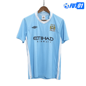 Camiseta Retro Manchester City Home 2011/12 Azul