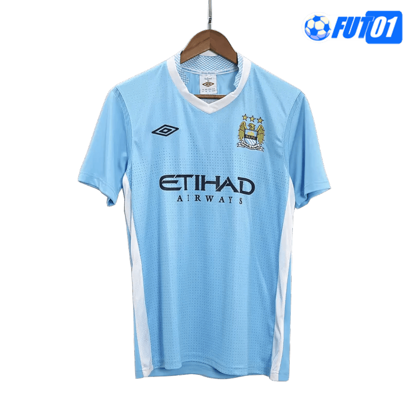 Camiseta Retro Manchester City Home 2011/12 Azul
