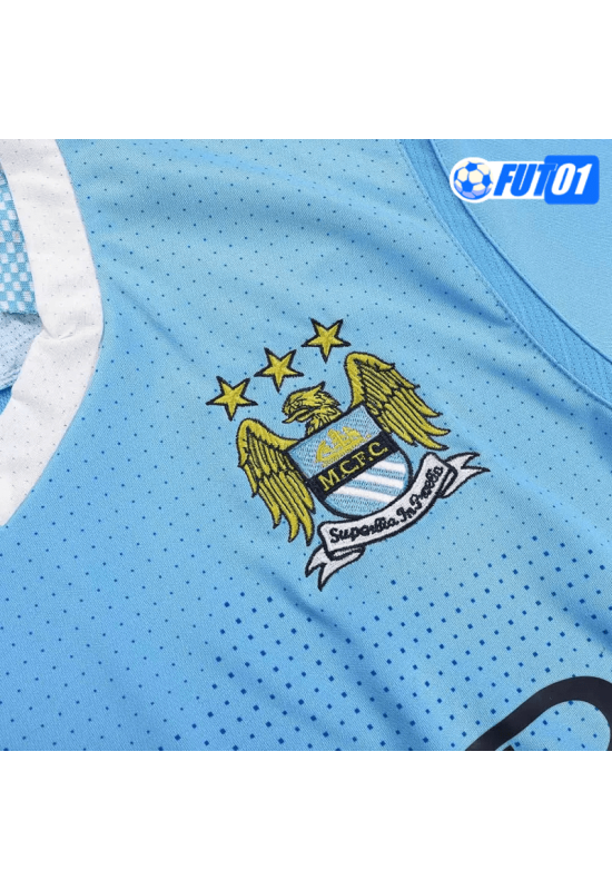 Camiseta Retro Manchester City Home 2011/12 Azul