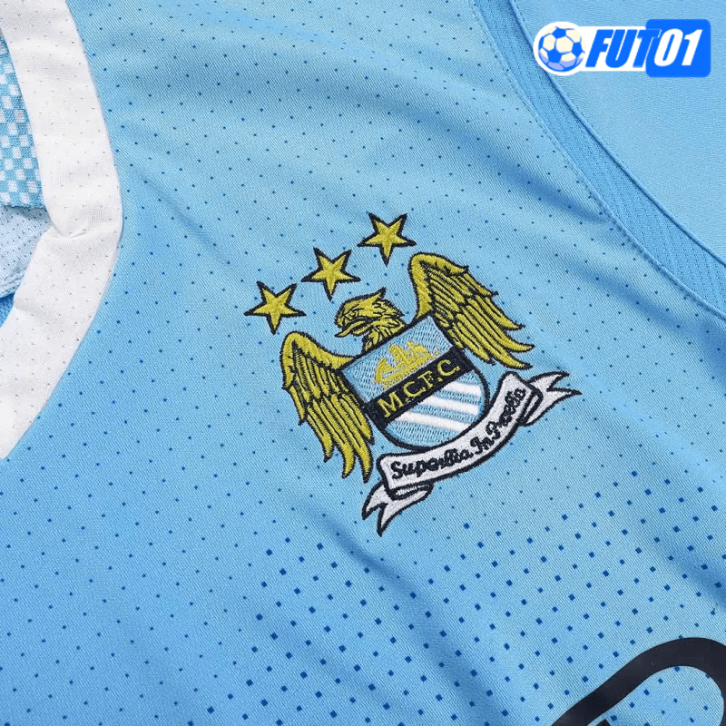 Camiseta Retro Manchester City Home 2011/12 Azul