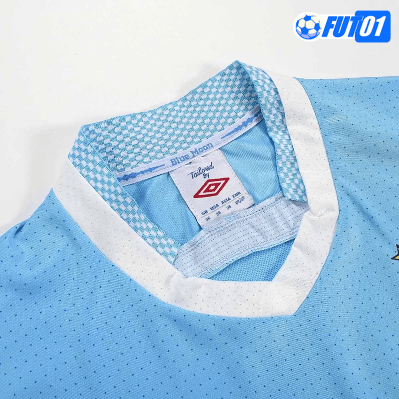 Camiseta Retro Manchester City Home 2011/12 Azul