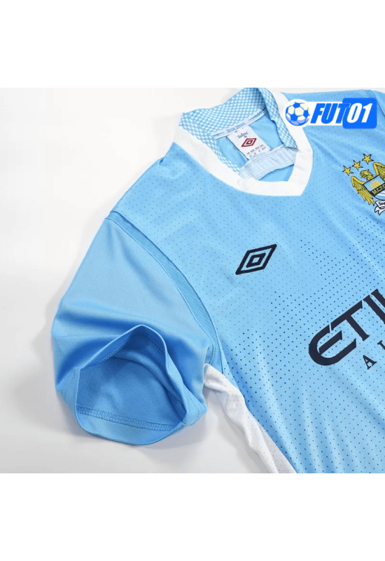 Camiseta Retro Manchester City Home 2011/12 Azul