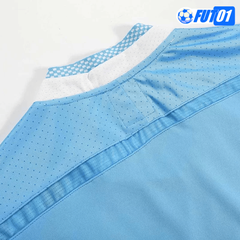 Camiseta Retro Manchester City Home 2011/12 Azul